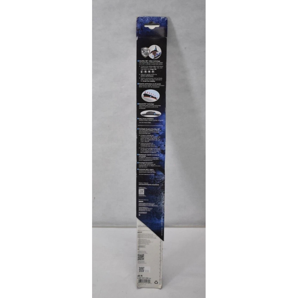 Frameless wiper Bosch Icon 22A for windshield 56 cm