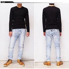 Чоловічі завужені джинси G-Star Raw 5620 3D блакитні розмір w36 L32