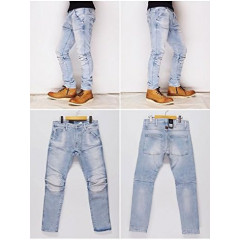 Чоловічі завужені джинси G-Star Raw 5620 3D блакитні розмір w36 L32