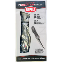 Філейний ніж на акумуляторі Rapala R12HDRFS R12