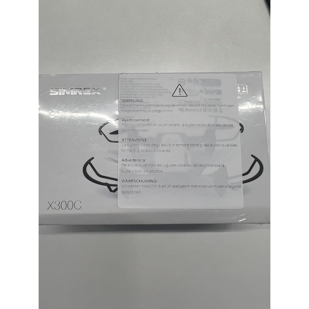 Квадрокоптер SIMREX X300C с камерой 720P и функцией удержания высоты для новичков и детей