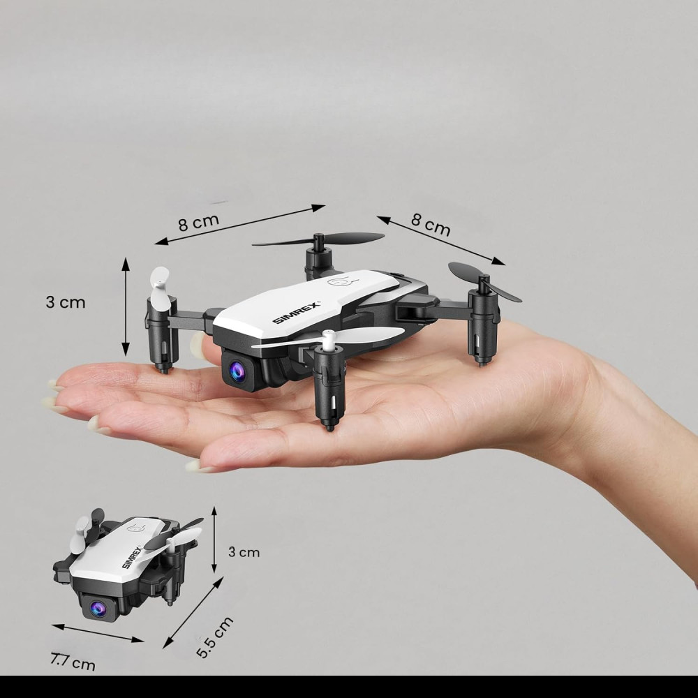 Квадрокоптер SIMREX X300C с камерой 720P и функцией удержания высоты для новичков и детей