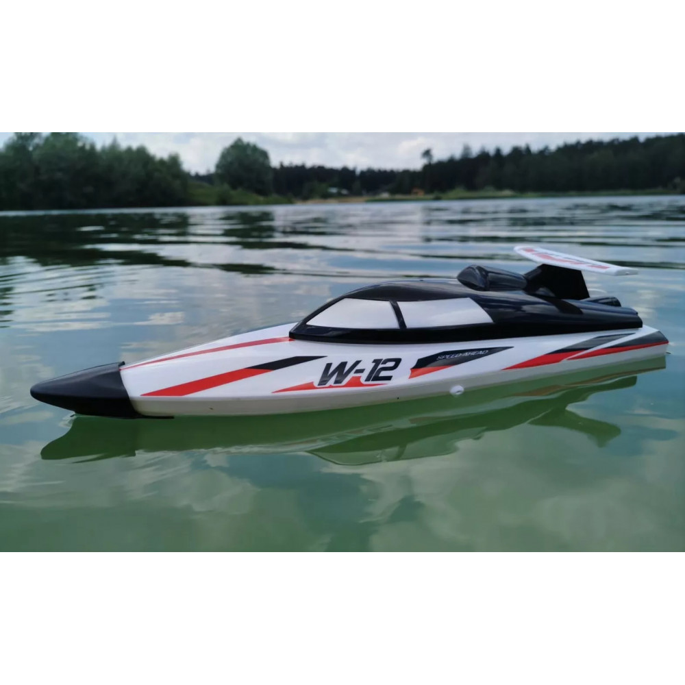 Човен на радіокеруванні RC TIGER SHARK W-12 RTR 2.4 ГГц з пультом