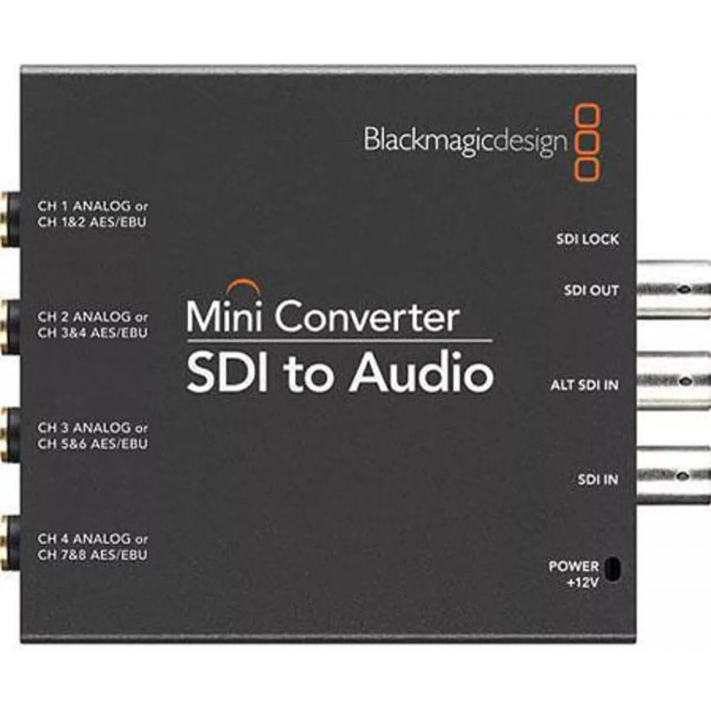 SDI Video to Audio Converter Blackmagic Design Mini Converter