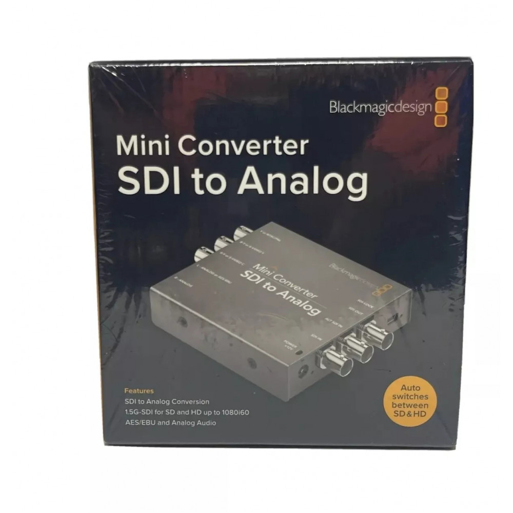 SDI Video to Audio Converter Blackmagic Design Mini Converter