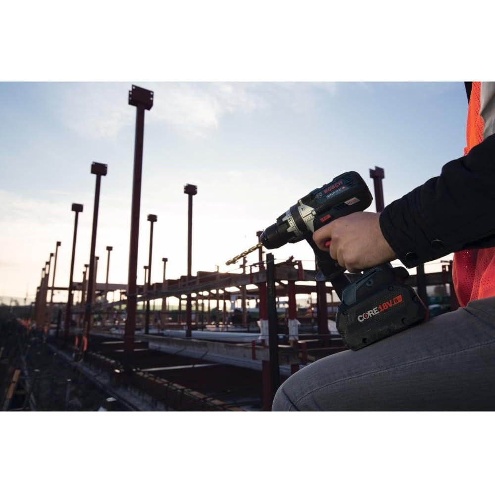 Professional impact cordless screwdriver/drill BOSCH GSB18V-975CB25 18V with two batteries and bag