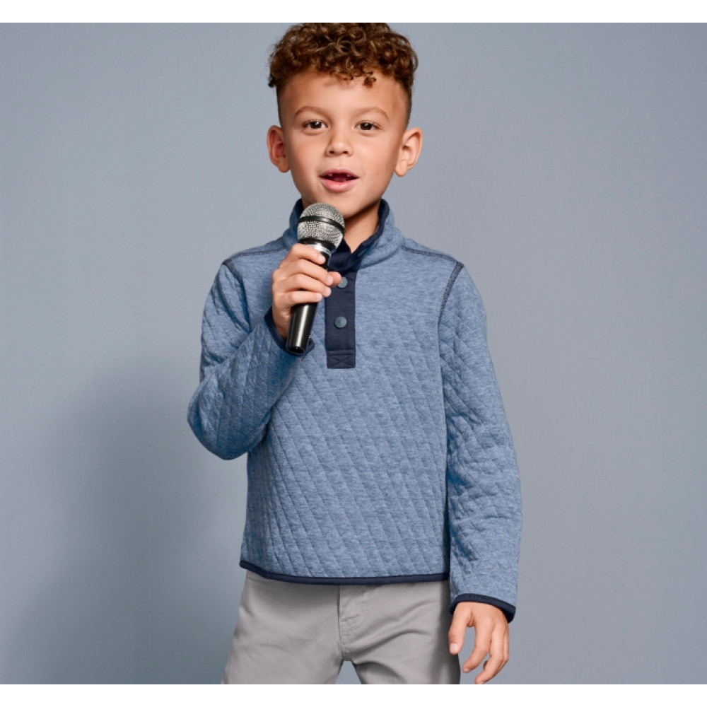 Johnston & Murphy Quilted Quarter Snap Jumper for boy size S for 6-7 years old height 116-122 cm