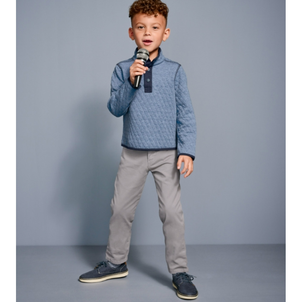Johnston & Murphy Quilted Quarter Snap Jumper for boy size S for 6-7 years old height 116-122 cm