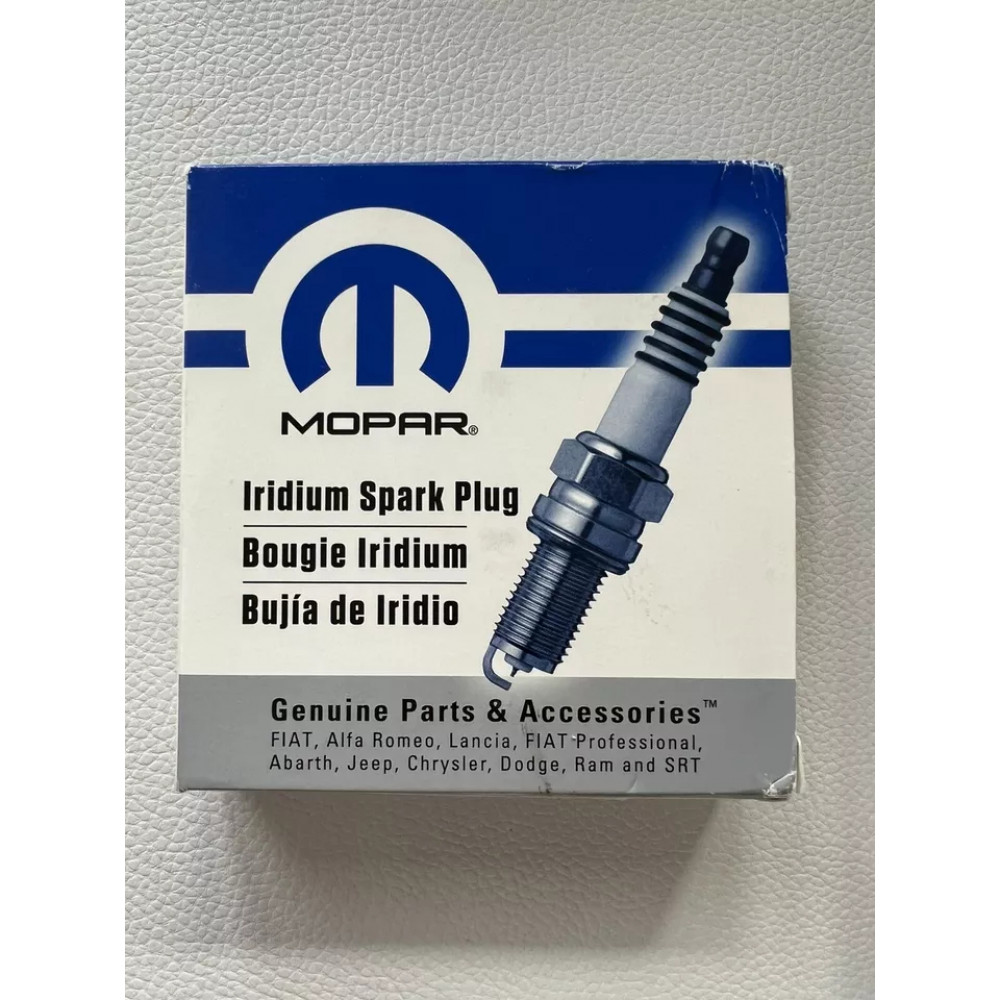 Mopar SP143877AB 4 piece spark plugs for Chrysler Dodge Ram Jeep 5.7L V8 2012-24