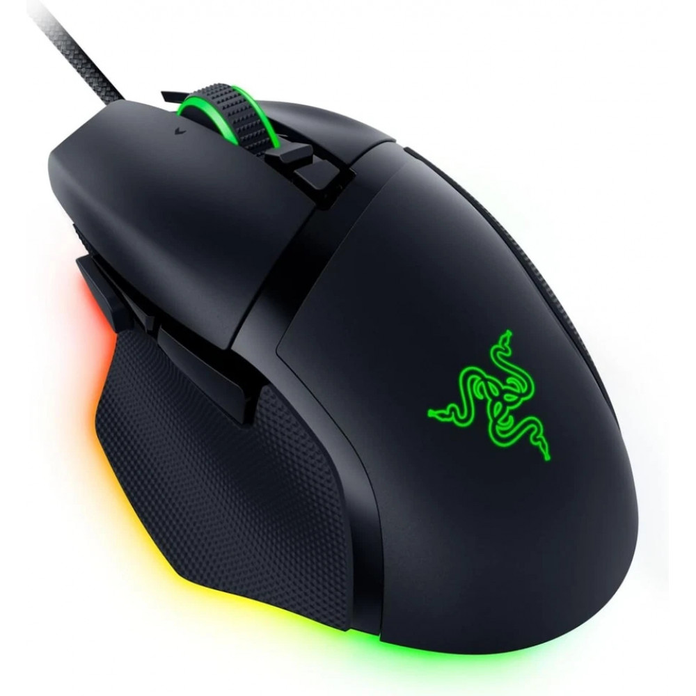 Razer Basilisk V3 wired gamer mouse with adjustable backlighting