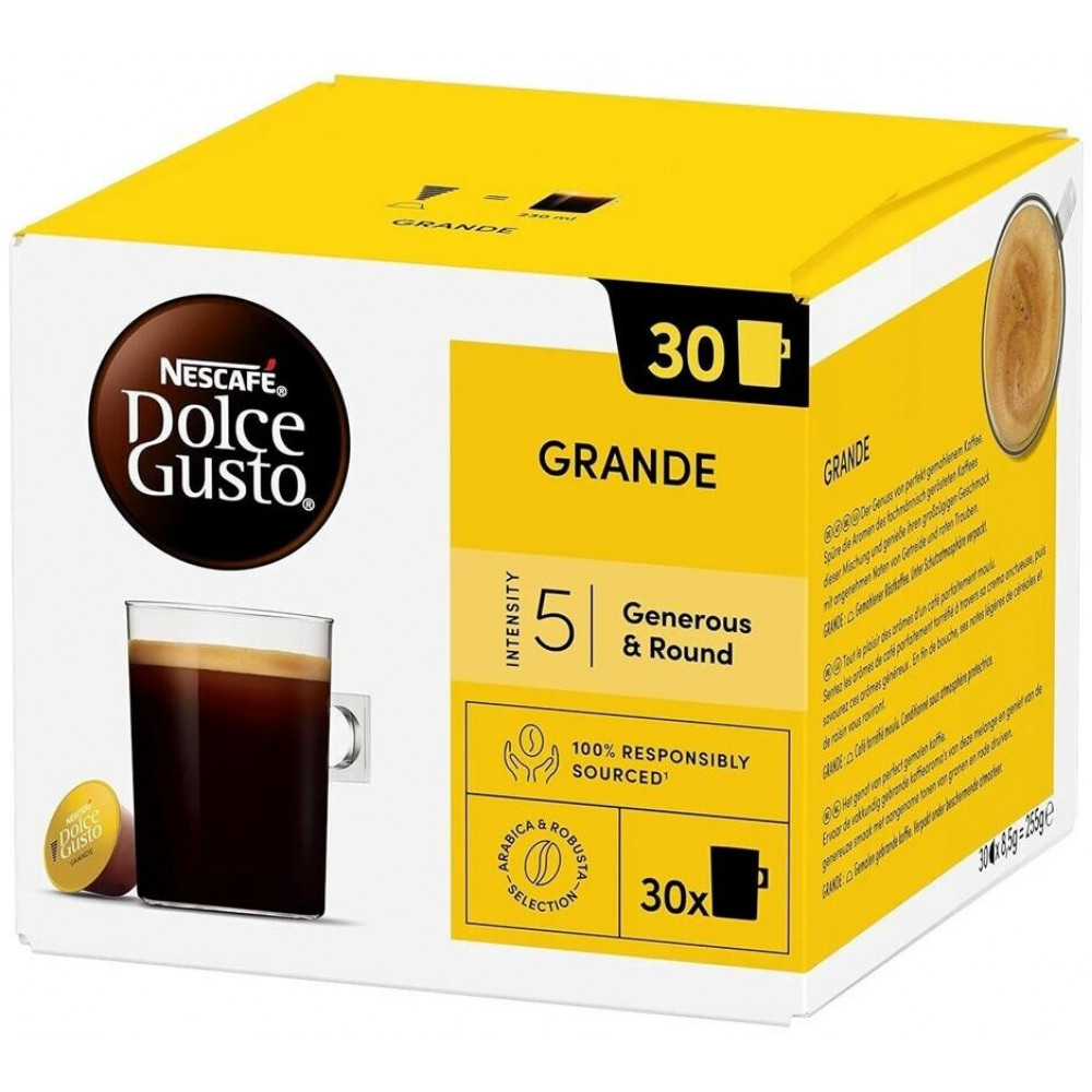 Coffee in capsules Grande Dolce Gusto 30 pcs 255 grams