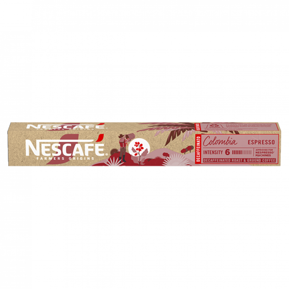 Coffee in capsules Nescafe Farmers Origin Colombia 10 pcs