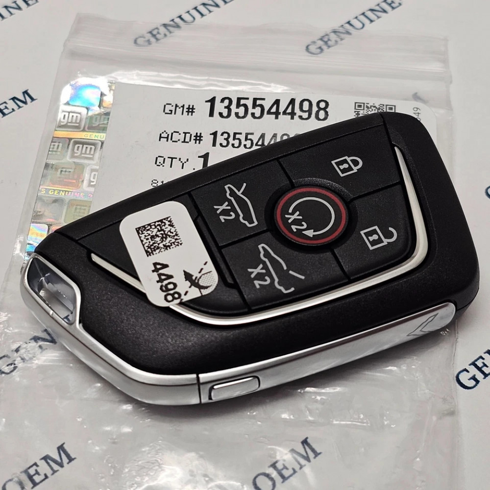 Смарт-ключ для Chevrolet Corvette 2020–2024 GM GENUINE 13554498