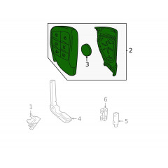 Смарт-ключ GM 13560904 для автомобілів Chevrolet, GMC, Buick, Cadillac