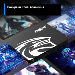 SSD-накопичувач KingSpec 2 ТБ SATA III 2.5» для ноутбуків і ПК
