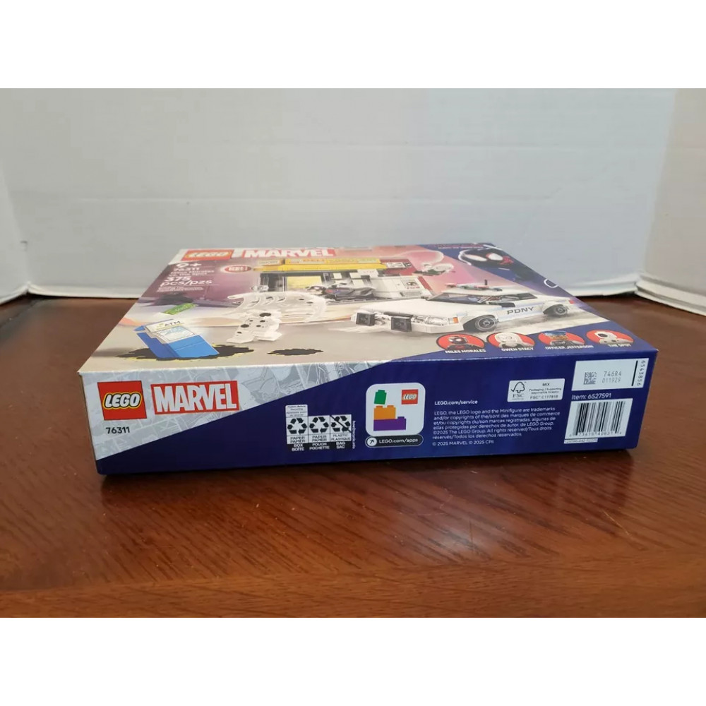 LEGO Marvel 76311 Miles Morales vs. the Blur 375 parts