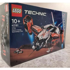 Конструктор Lego Technic 42181 Тяжелый грузовой космолет LT81 с вертикальным взлетом (1365 деталей)