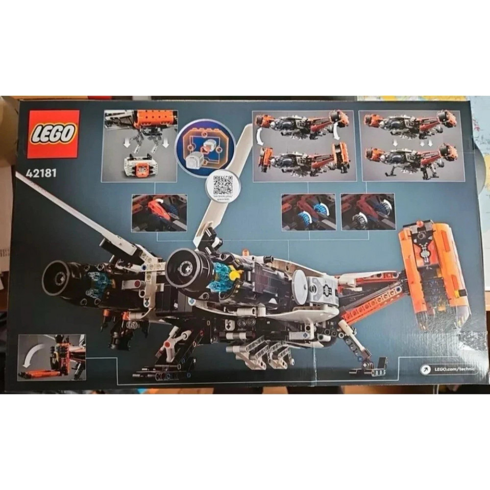 Lego Technic 42181 LT81 Heavy cargo spacecraft with vertical takeoff