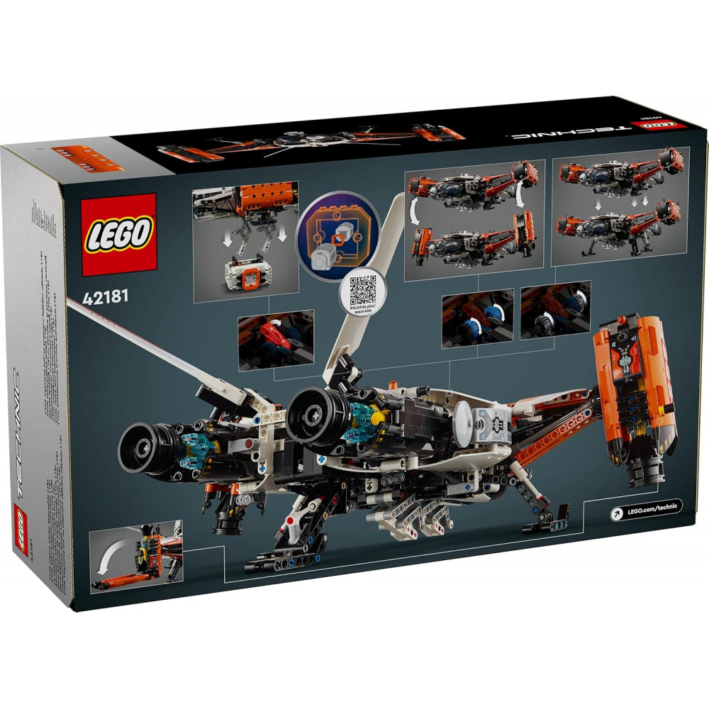 Lego Technic 42181 LT81 Heavy cargo spacecraft with vertical takeoff