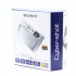 Retro camera Sony Cyber-Shot T300 digital in silver color