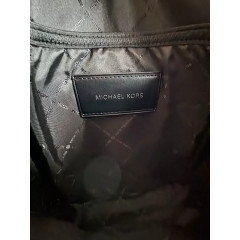 Чоловіча сумка кросбоді Michael Kors Cooper біло-чорна