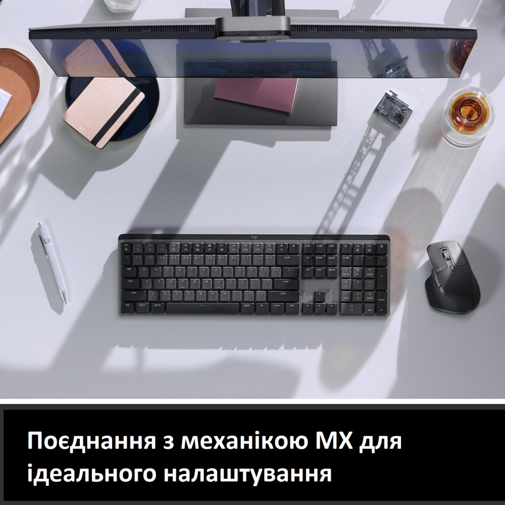 Беспроводная мышь Logitech MX Master 3S 910-006559 графитовая