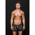 Men's boxer briefs Envy Logo Elastic gray camouflage size S/M