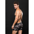 Men's boxer briefs Envy Logo Elastic gray camouflage size S/M
