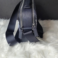Сумка-мессенджер Michael Kors Cooper EW Map синьо-блакитна