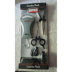 Набір рибальських інструментів Rapala Combo Pack RTC-6PFSC (пасатижі, затискач, ваги та кліппер)