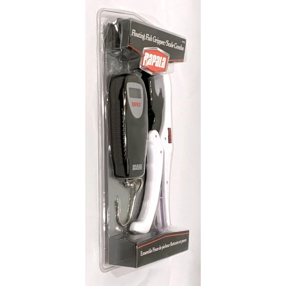 Rapala RFFGSC fishing grip with digital scales black
