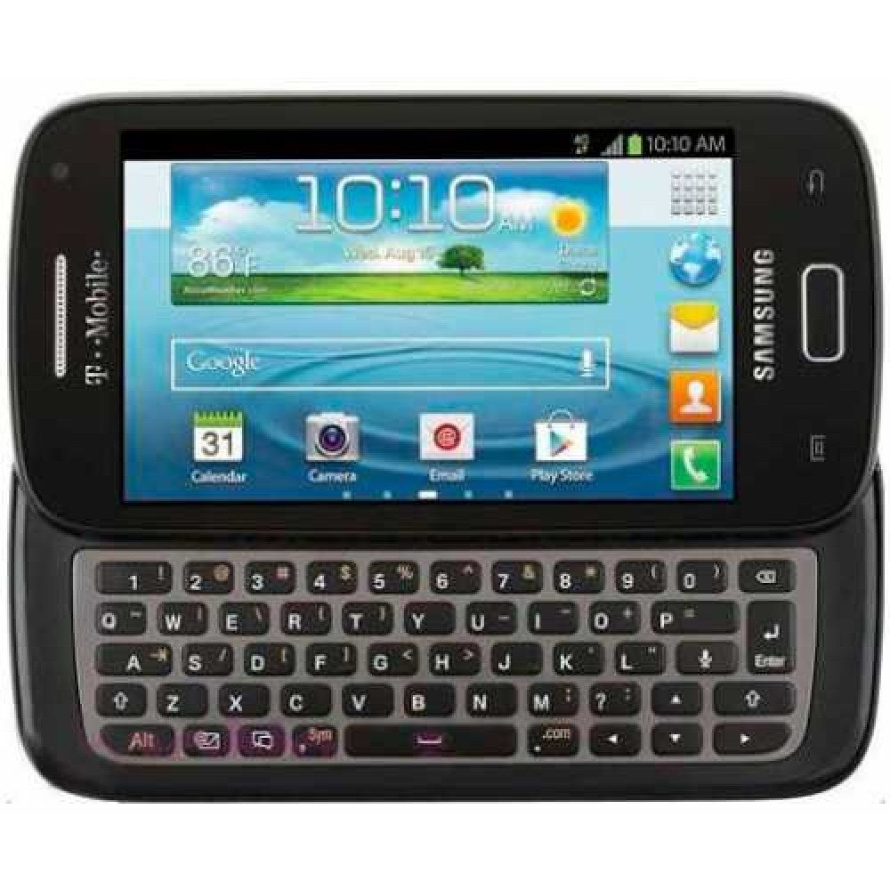 Мобильный телефон Samsung Galaxy S Relay 4G T699 с выдвижной клавиатурой и NFC черный
