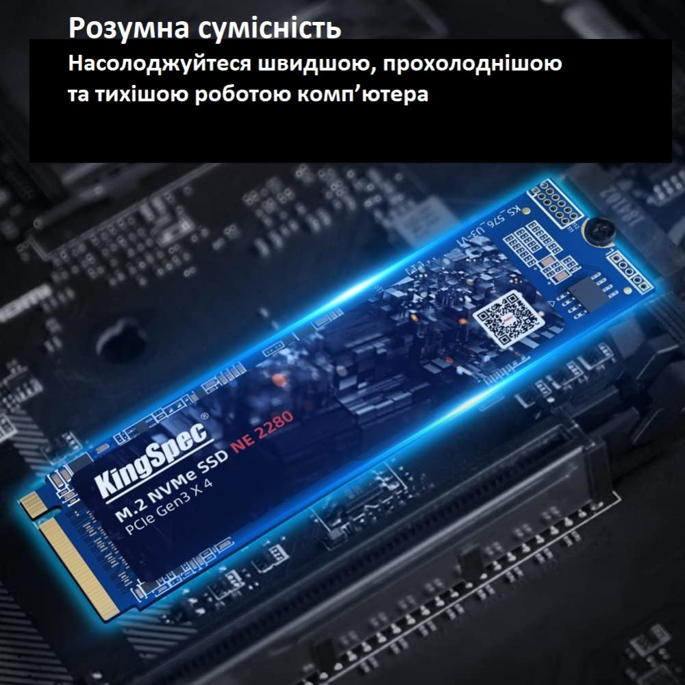 SSD-накопитель Kingspec 256 ГБ SATA III для ноутбука и ПК