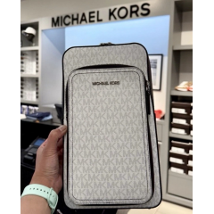 Мужская сумка-слинг Michael Kors Cooper Commuter белая