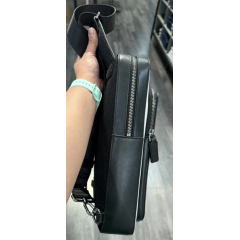 Мужская сумка-слинг Michael Kors Cooper Commuter белая