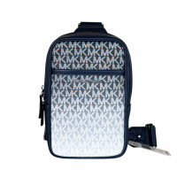 Сумка через плечо Michael Kors Cooper Medium Ombre Navy темно-синяя