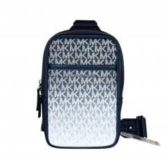 Сумка через плече Michael Kors Cooper Medium Ombre Navy темно-синя