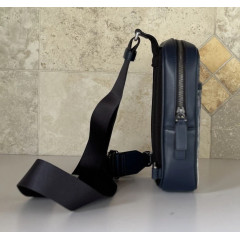 Сумка через плече Michael Kors Cooper Medium Ombre Navy темно-синя