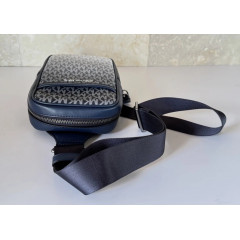 Сумка через плече Michael Kors Cooper Medium Ombre Navy темно-синя
