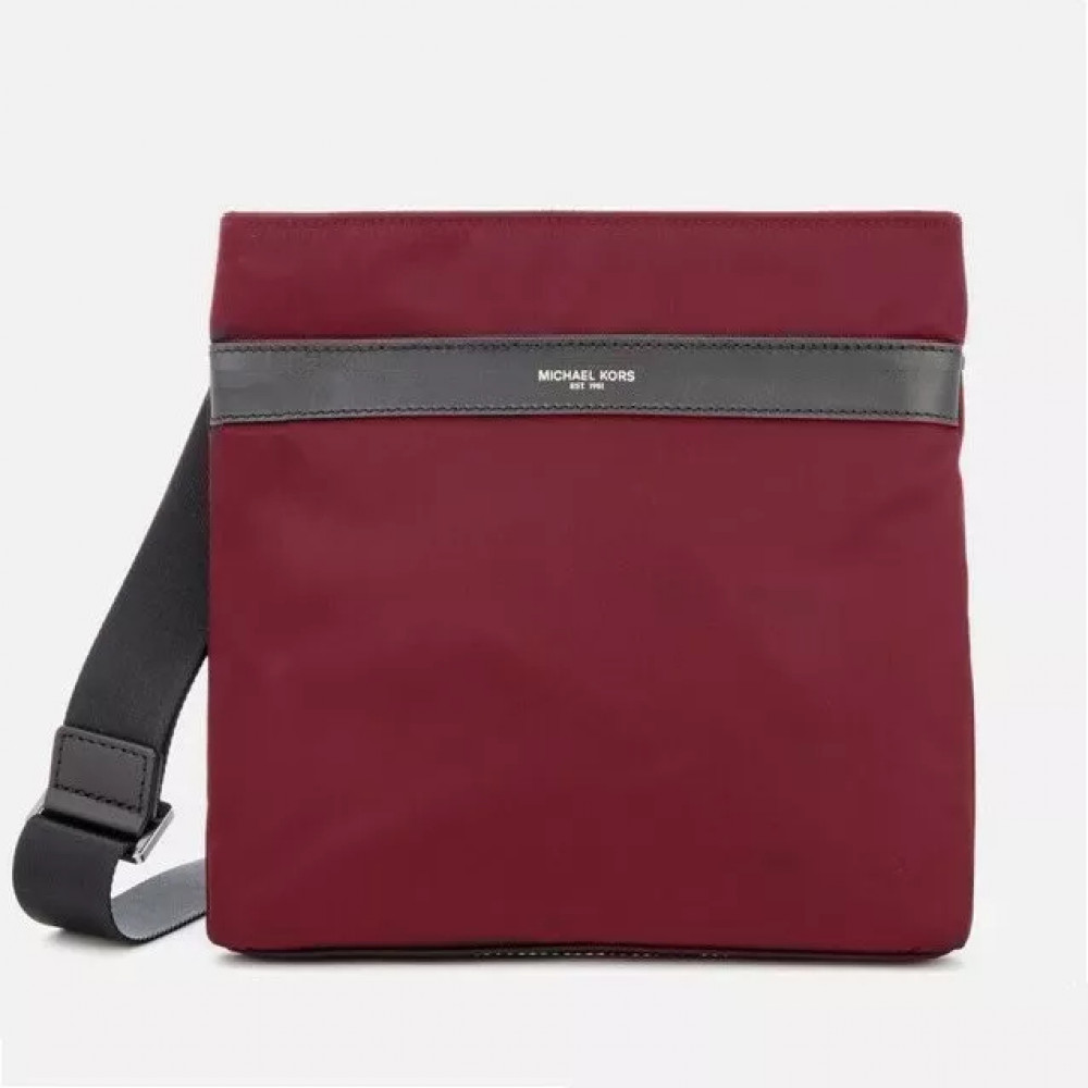 Michael Kors Kent Medium Red Crossbody Bag