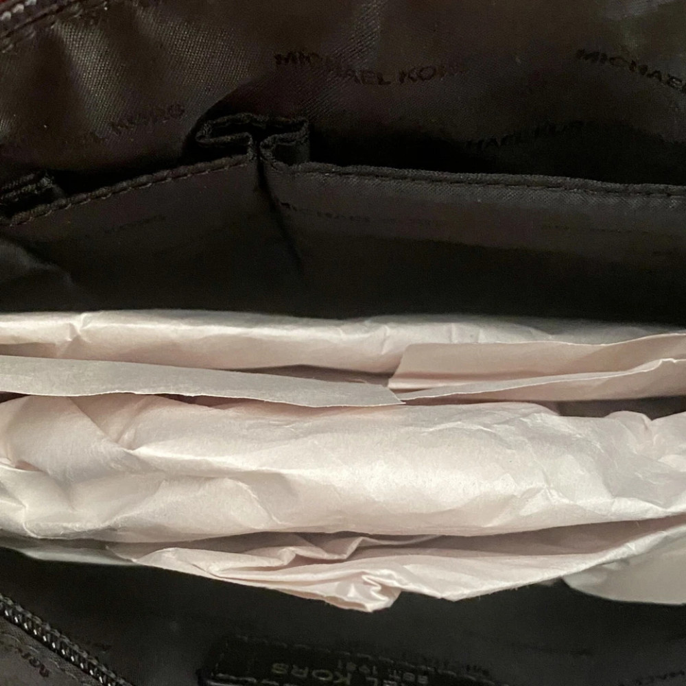 Michael Kors Kent Medium Red Crossbody Bag