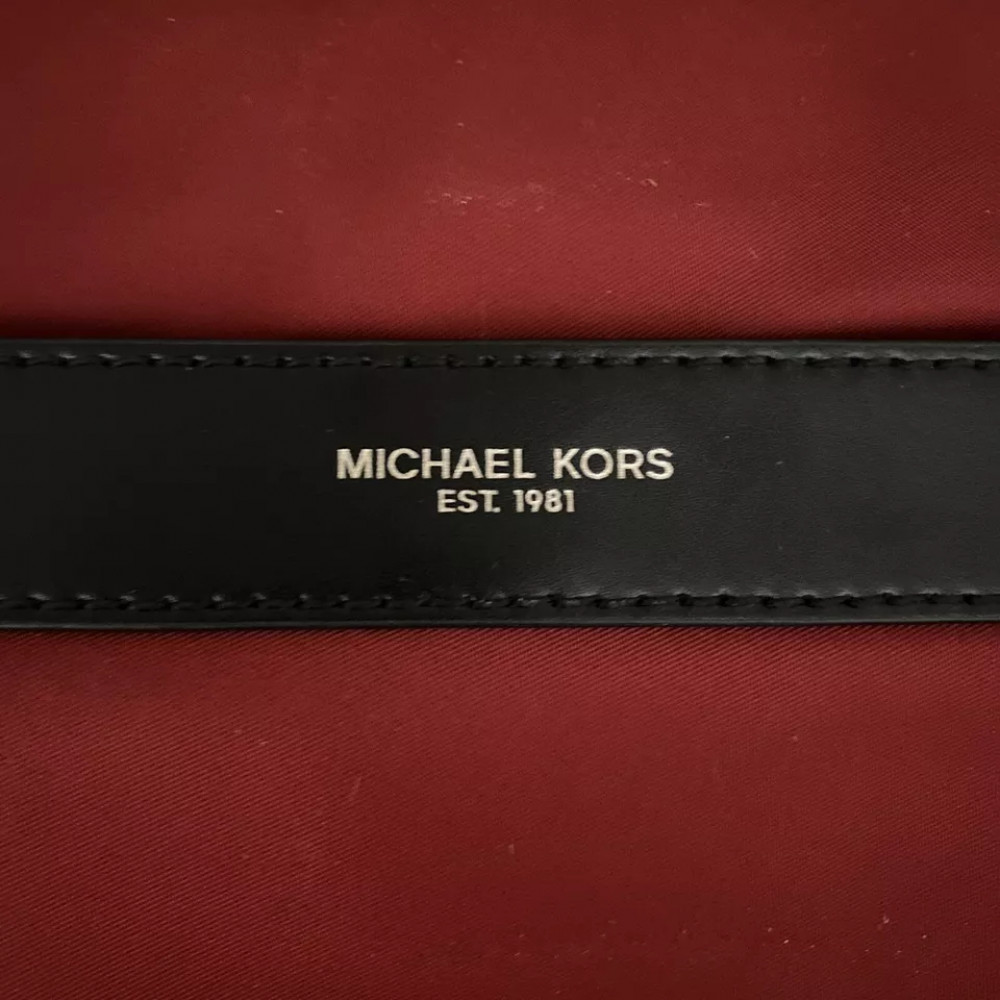 Michael Kors Kent Medium Red Crossbody Bag