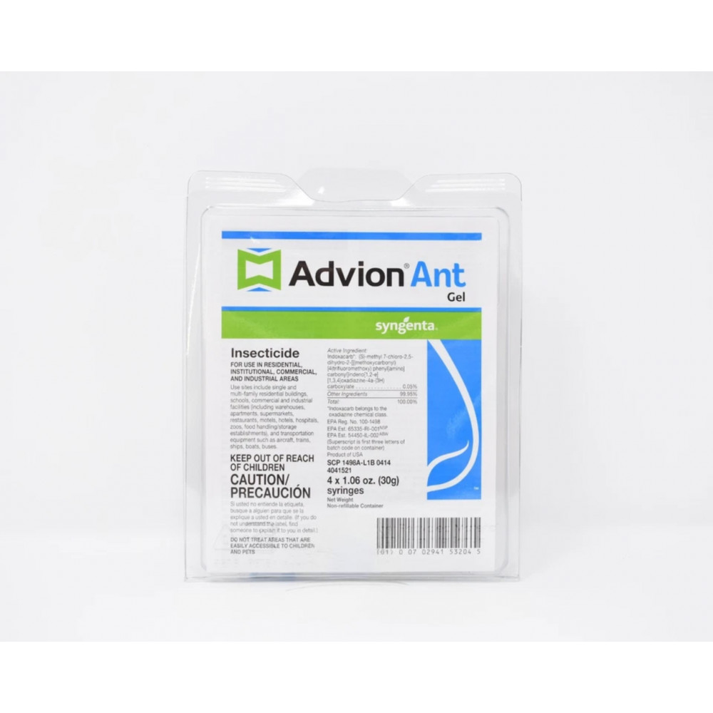 Гель от муравьёв Syngenta Advion Ant Gel 4 шприца по 30 грамм