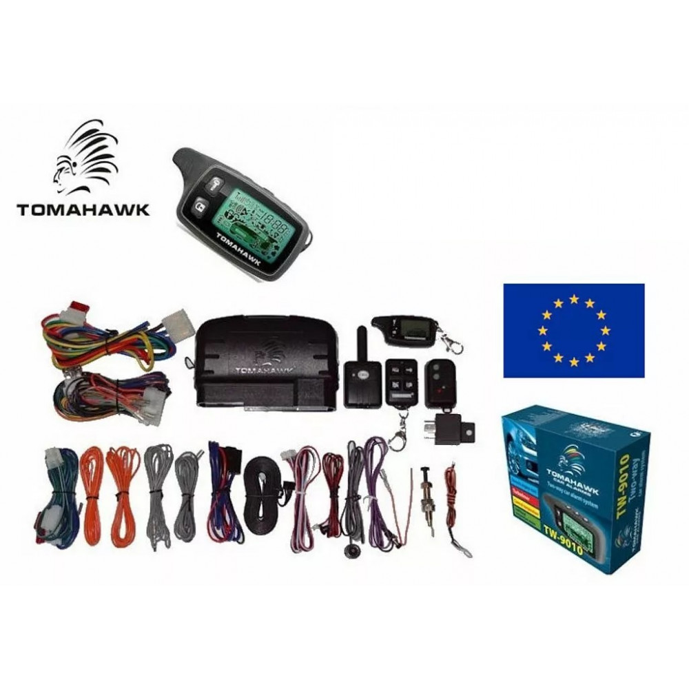Tomahawk TW-9010 car alarm with feedback
