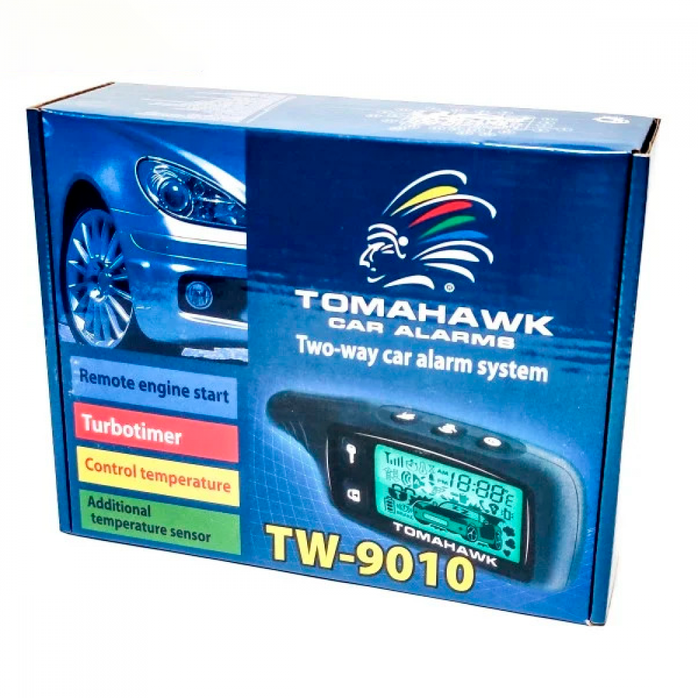 Tomahawk TW-9010 car alarm with feedback