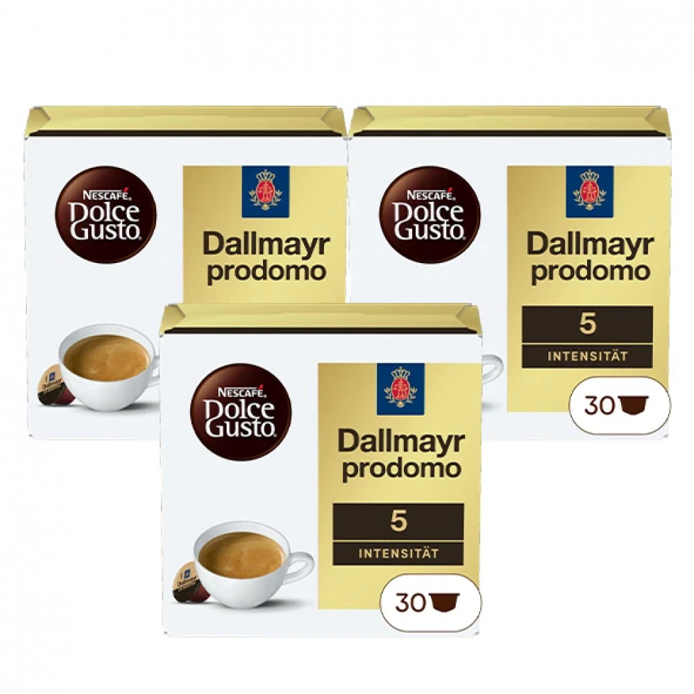 Coffee in capsules Nescafe Dolce Gusto Dallmayr prodomo 30 pcs 7 g each