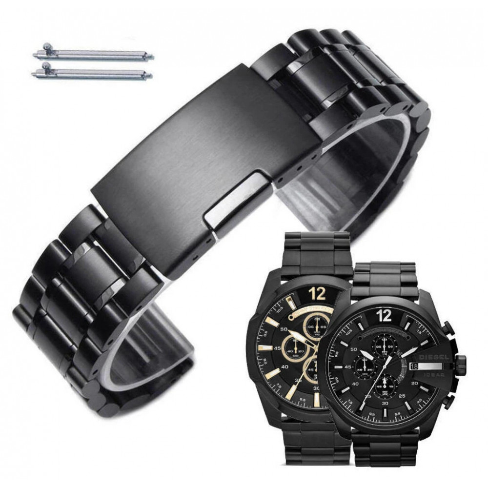 Metal watch strap for Diesel DZ4318, DZ4485, DZ4338, DZ4323