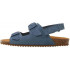 Mango Kids leather blue sandals for children, size 33