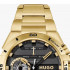 Hugo Boss Wild men's gold wristwatch with black dial