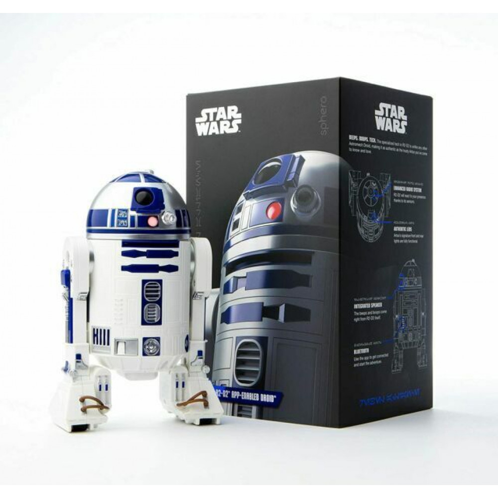 Интерактивный робот Sphero R201ROW R2-D2 с дистанционным управлением